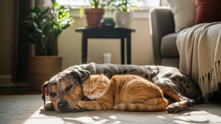 are catahoulas good with cats